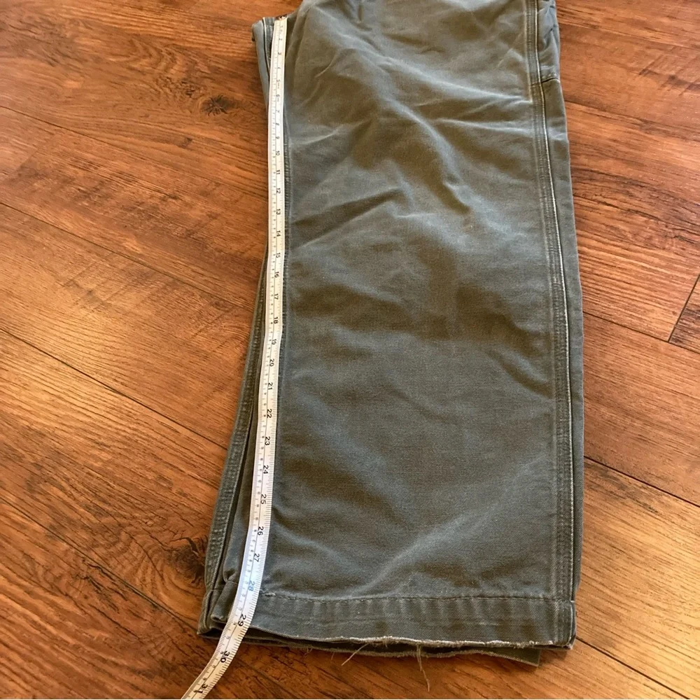 Carhartt Pants Cargo Jeans Denim Work Wear 34x29 Mens Carpenter Hunting - Picture 5 of 11